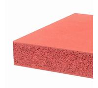 3mm Silicone Foam Plate, for Machine Heat Resistant Hot Stamping Gasket Shock Absorption Heat Insulation Pad(140x170mm)