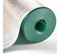 3mm Silver Wood Flooring & Laminate Underlay Foil Damp Proof Membrane Moisture Barrier Underlayment For Covers 60M²(4 X Rolls)