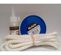 3mm Stove Fire Rope,High Temperature Glue & Fire Cement Pack