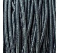 3mm Strong Cord Elastic Round Lacing 005D, Middle Grey, 1 Metre