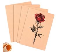 3mm Tattoo Practice Skin, 4 Pcs A4 Silicone Tattoo Practice Skin | Double Sided Tattoo Practice SkinIdeal for Beginners & Professional Tattoo Artists