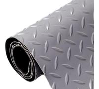 3mm Thick Non-Slip Rubber Floor Mat Waterproof Indoor/Outdoor Protector for Gym & Workshop Heavy-Duty Roll 1.8m x 2m (5.9ft x 6.6ft)