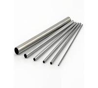 3mm to 10mm OD 304 Stainless Steel Tube, 1mm Wall Thinkness Weldable Tubing, Round Metal Pipe Industrial Straight Tube 20 Inch Length (10 Pcs)(3mm)