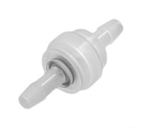3mm to 12mm Plastic Inline Non Return Check Valve Way Fuel Valve for Petrol Water Oil Air Marine Automotive Small Hose Fluid Control Transparent(8mm-Type A)