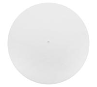 3mm Turntable Mat 12 Inch Slipmat Anti-Static for Viny Record Player High-Fidelity Audiophile Acoustic Sound Support (White)