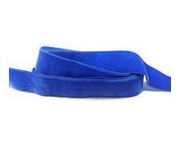 3mm Velvet Ribbon Quality Single Sided Ribbon by The Metre, Royal Blue, 1 Metre