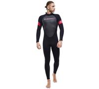 3mm Wetsuit for Men Women, Full Diving Suits, Stretch Long Sleeve One Piece Dive Skin Front Zip Thermal Thicken for Diving Scuba Surfing Snorkeling Kayaking Water Sports UPF50+ Neoprene
