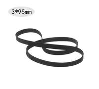 3mm Width Universal Cassette Tape Machine Belts Assorted Common Drive Flat Rubber Belt for CD DVD Recorders 95mm