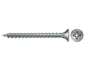 3mm x 25mm PowerFast FPF II CZF Countersunk Pozidriv Wood Screws 200 Pack 670034