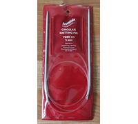 3mm x 80cms Circular Knitting Needles - Whitecroft Essentials