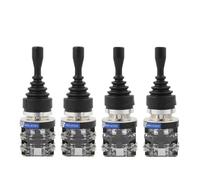 3MOG7Y1 1 PCS 30mm Rocker Cross Switch 2 4 Position 2no 4no Self-Locking Reset Joystick Switch Hka1-41z04 41y02 Series