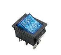 3MOG7Y1 100pcs 2 Position KCD4 Rocker Switch ON-OFF 4 Pins 6 Pins Electrical Equipment with Light Power Switch 16A 250VAC / 20A 125V