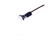 3MOG7Y1 1PC IP65 6mm LED Waterproof Metal Indicator Light Signal Lamp with Wire 5V 12V 24V 220V Red/Yellow/Blue/Green/White Metal Button