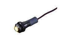 3MOG7Y1 1PC IP65 6mm LED Waterproof Metal Indicator Light Signal Lamp with Wire 5V 12V 24V 220V Red/Yellow/Blue/Green/White Metal Button