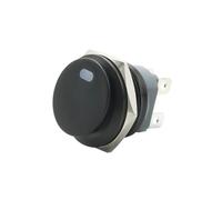 3MOG7Y1 22mm 2NO Metal Button Rocker Switch Stainless Steel 15A 12V Self-locking Two Positions Car Toggle Switches 250V 16A 4 Pins Red