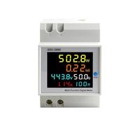 3MOG7Y1 6IN1 Display Smart Meter Din Rail AC Monitor Voltage Current Power Factor Active KWH Electric Energy Meter