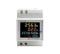 3MOG7Y1 6IN1 Display Smart Meter Din Rail AC Monitor Voltage Current Power Factor Active KWH Electric Energy Meter