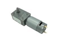 3MOG7Y1 JGY-395 Worm Gear Motor Low Speed 12V Worm Reduction Gearbox Engine 2.5-210RPM Self-locking Geared Motor