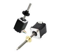 3MOG7Y1 Micro 35mm NEMA 14 Linear Stepper Motor with Lead Screw Tr8 Lead 1-12mm 12N Max Load 150-410mm Lead Screw Cuttable Length