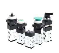 3MOG7Y1 MV322 MV522R/PB/EB/TB Pneumatic Mechanical Valve 2 Position 5 Way Manual Air Switch Control Push Button Momentary