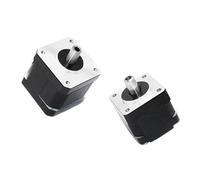 3MOG7Y1 Square/Round Nema8/11/14/15/17/23 Hollow Shaft Stepper Motor 0.67-2.8A 0.03-1.1Nm Double Shaft Stepper Motor for 3D Printer