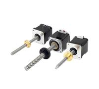 3MOG7Y1 Tr5/Tr8/Tr9.52/Tr10 Hybrid Stepping External Nema 8/11/14/17/23 Lead Screw Threaded Rod Stepper Linear Motor
