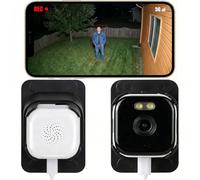 3MP 2K Dual-Band WiFi Window Camera for Home Security,Indoor Stick-On Glass Surveillance Monitor Looking Outside, 5GHz&2.4GHz Smart System with Color Night Vision,AI Motion Detection,24/7 SD Recording