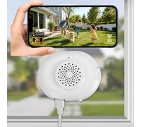 3MP 2K Indoor Security Camera,2.4/5GHz WiFi Window Cameras, 24/7 Recording | Safeview Camera Indoor for Home Security Looking Outside, AI Full Color Night Vision, Person & Motion Detection, Anti-Glare