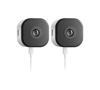 3MP No-Drill Window Camera Magnetic for Home Security, 2.4/5Ghz WiFi Indoor Cam Stick on Glass, Full Color Night Vision, Human & Motion Detection, Anti-Glare, Anti-Reflection,Easy Quick Install, 2Pack