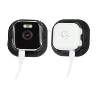 3MP WiFi Indoor Security Camera with 2K Resolution, Full-Color Vision, Built-In Microphone, Cloud Storage, Mobile App Control and Quick Setup for Monitoring