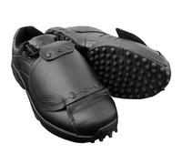 3N2 Men's Baseball Umpire Officiating Shoe Reaction Pro Plate Sturdy Design & Comfort Optimum Protection 100% Genuine Leather No Extra Weight, D & EE Widths for Softball & Baseball Umpires Black,