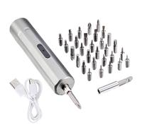 3Nm Cordless Electric Screwdriver 3.7V with Steel Bit High Capacity 2000mAh Battery Rechargeable Tool Electric