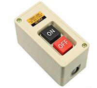 3P 3 Phase 30A 3.7KW Maintained Push Button Switch for Industrial Machinery and Three-Phase Motor Control with Screw Terminal Connections