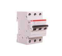 3P B 25A Overcurrent Switch 6kA AC S200 2CDS253001R0255