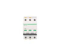 3P B 40A 6kA AC Overcurrent Switch iC60N-B40-3 Acti9 A9F03340