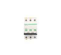 3P C 25A 10kA AC Overcurrent Switch iC60H-C25-3 Acti9 A9F07325