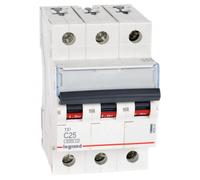 3P C 25A Overcurrent Switch 6kA AC S303 S300 TX3 Series 403547