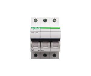 3P C 40A Overcurrent Switch 6kA AC K60N Acti9 K60 A9K02340