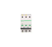3P C 63A 10kA AC Overcurrent Switch iC60H-C63-3 Acti9 A9F07363