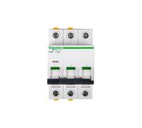 3P C 63A 6kA AC Overcurrent Switch iC60N-C63-3 Acti9 A9F04363