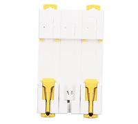 3P Circuit Breaker, Low Voltage Protection Switch High Temperature Resistant Bistable Locking Clip 400V 50/60Hz DIN Rail Mount for Building Lighting System(#2)