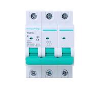 3P DC 220V-380V 10 Solar Miniature Circuit Breaker Fuse Photovoltaic System Solar 3/6/10/16/20/25/32/40/50/63/A(10A)