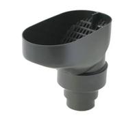 3P Downpipe Gutter Leaf Catcher - Low Maintenance Anti Clog and Blockage, Debris Guard Filter Protector - Black