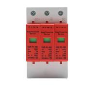 3P Power Surge Protector SPD Arrester Low Voltage House Surge Voltage Protector DC 12V 24V 48V 500V 800V 1000V 40KA(DC1000V 10-20KA)