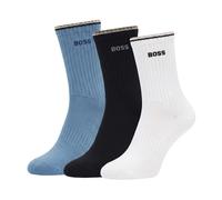 3P QS Rib Stripe CC - male - Boss - Socks - Multicolor - M - Underwear M