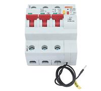 3P Smart Circuit Breaker With Wifi And Bluetooth Control 400V 25A Leakage Protection 6000V Pa66 Flame Retardant Shell App Remote Timer Function Circuit Breaker For Home Outdoor (32a)