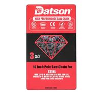 3Pack 10 Inch Pole Saw Chain for Stihl 1/4" Pitch .043" Gauge 56 Drive Links- 71PMM3 56 Fits MSA 120 C-B, MSA 160 C-B, MSA 200 C-B, MS151T C-E, MS151 C-E, HT56, HT105, HT131, 3005 008 3403 and More
