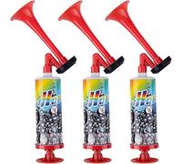 3Pack Air Horn Handheld, Air Horns, Airhorn Loud Noise Maker In Various Activities, Handheld Air Pump Loud Sound Hand Signal Horn, Suitable For Car Marine Boats Sports Events