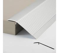 3Pack Aluminum Transition Strips NonSlip Uneven Floor Profiles for Vinyl Laminate & TileSilver 90cm/36in (2 Pcs) Durable & Stylish Solution