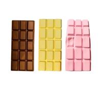 3pack Chocolate Fidget Toy, Chocolate Squeeze Plaything Soft Fidget Plaything,Soft Slow Chocola Te Shaped Toy | Fake Food Fidg Et For Adults Children Home Office Travel School,6.3x2.76 Inches